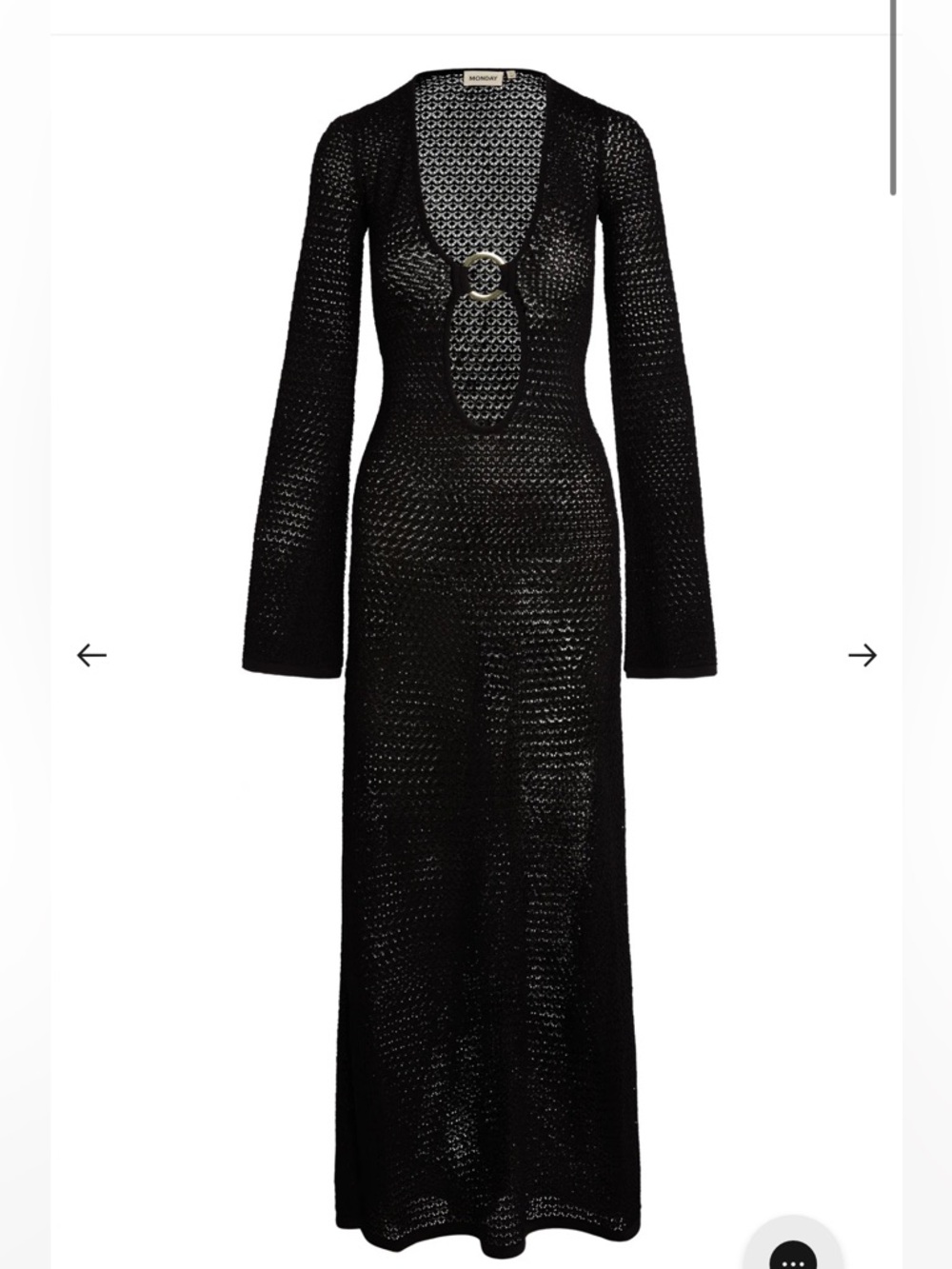 Monday swimwear Montego Dress - Black